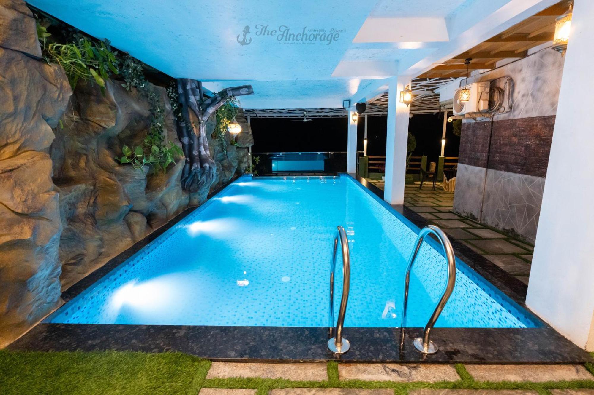 The Anchorage Athirapilly Resort Athirappilly Esterno foto